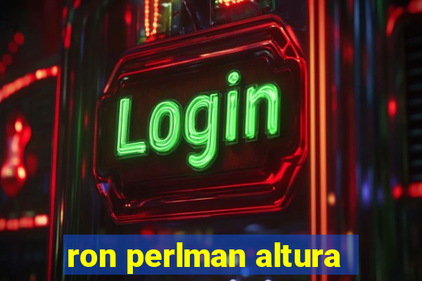 ron perlman altura